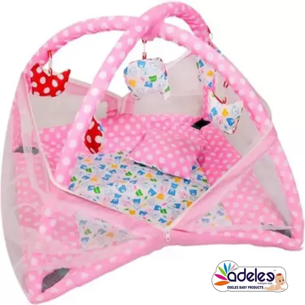 https://d1311wbk6unapo.cloudfront.net/NushopCatalogue/tr:f-webp,w-600,fo-auto/Odelee Baby Mosquite Play Gym Pink Polka Dots_1673073292027_a1lboihbrgf746s.jpg__Odelee